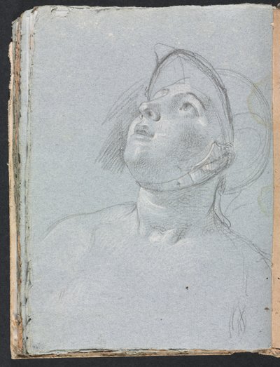 Verona Sketchbook: Soldier strana 96, 1760. od Francesco Lorenzi