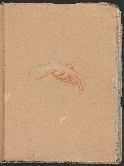 Verona Sketchbook: Study of hands (strana 23) od Francesco Lorenzi