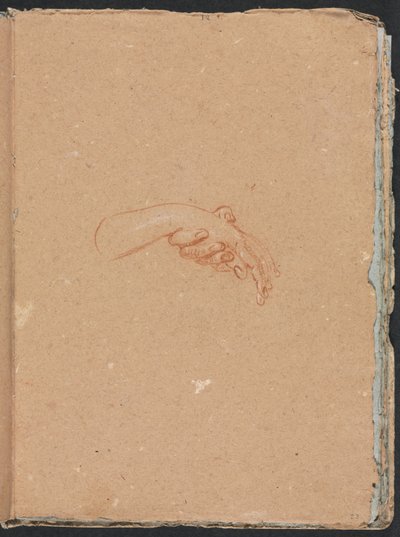 Verona Sketchbook: Study of hands strana 23, 1760. od Francesco Lorenzi