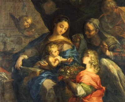Svatá rodina od Francesco Mancini