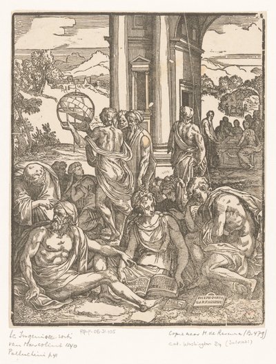 Tuin der gedachten Zahrada myšlenek od Francesco Marcolini (possibly)