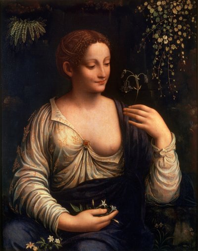 Flora, c1510-c1515 od Francesco Melzi