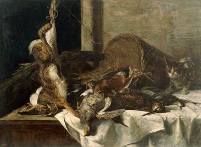 Zátiší s caggiagione (olej na plátně) od Francesco Paolo Palizzi