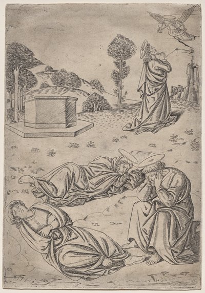 Agónie v zahradě od Francesco Rosselli
