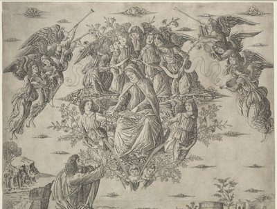 Nanebevzetí Panny Marie od Francesco Rosselli