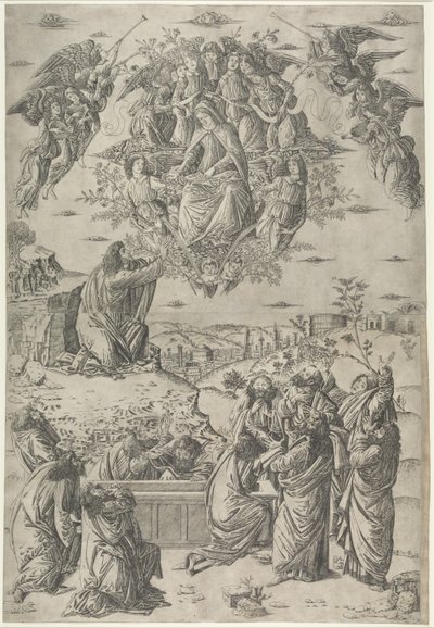 Nanebevzetí Panny Marie od Francesco Rosselli
