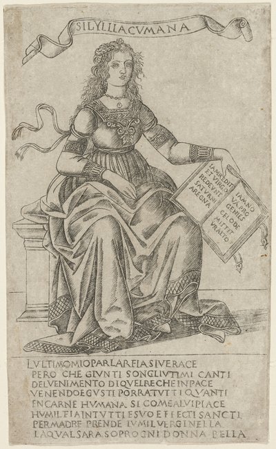 Kumská Sibyla od Francesco Rosselli