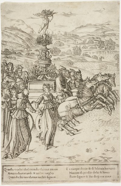 Triumf lásky od Francesco Rosselli