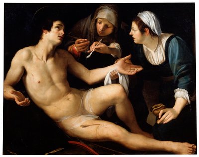 Svatý Šebestián, konec 16. nebo začátek 17. století. od Francesco Rustici