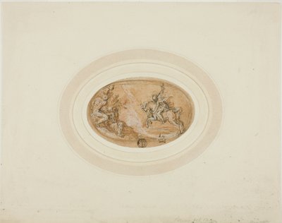 Marcus Curtius Skok do propasti od Francesco Salviati