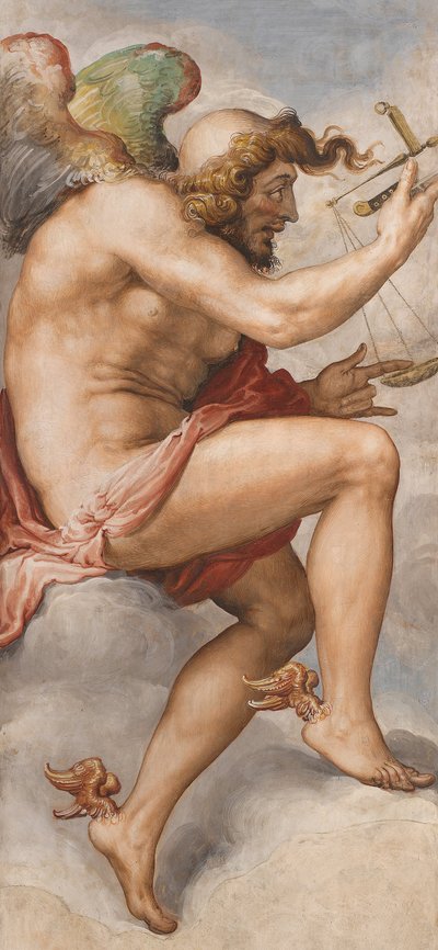 Čas jako příležitost (Kairos) od Francesco Salviati