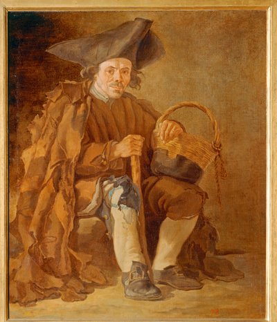 Vieil homme au chapeau - Chudák v klobouku ... od Francesco Sasso