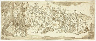 Kristus uzdravil chromého od Francesco Solimena