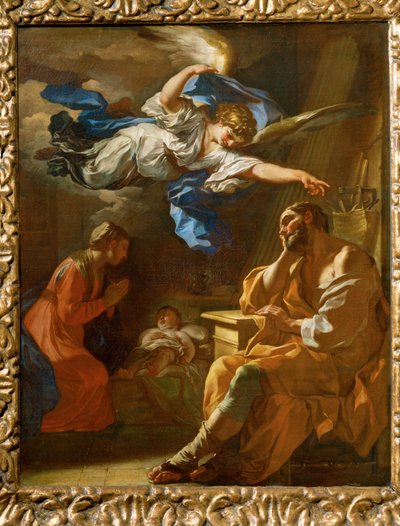 Josefův sen... od Francesco Solimena