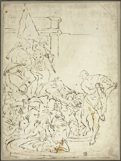 Masakr neviňátek od Francesco Solimena