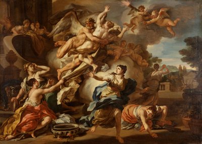Únos Óreithýie od Francesco Solimena