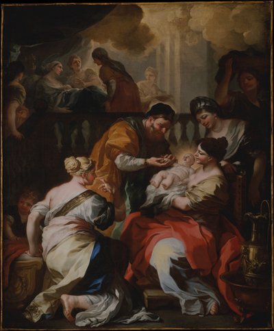Narození Panny Marie od Francesco Solimena