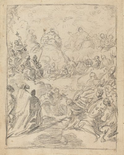 Triumph of the Trinity (The Gloria) od Francesco Solimena