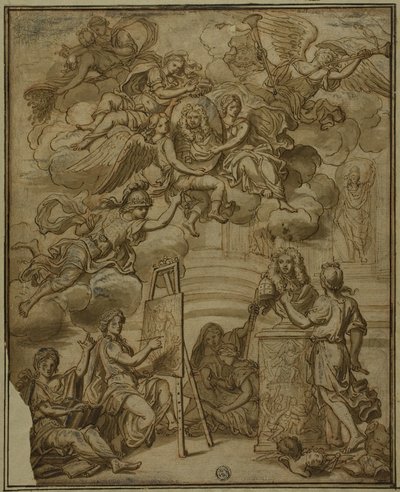 Titulní strana s portrétem neapolského místokrále od Francesco Solimena