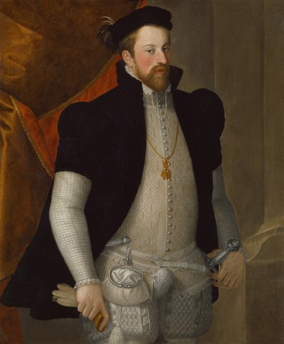 Portrét Ferdinanda II. (1529-1595), arcivévody rakouského od Francesco Terzio