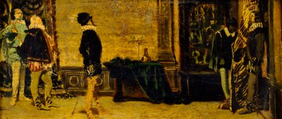 Před duelem (malování) od Francesco Vinea