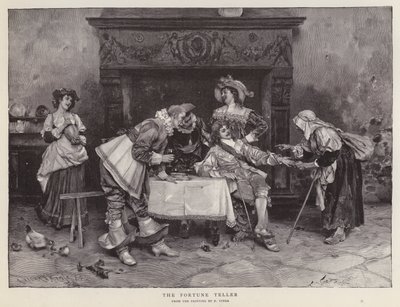 věštkyně (litho) od Francesco Vinea