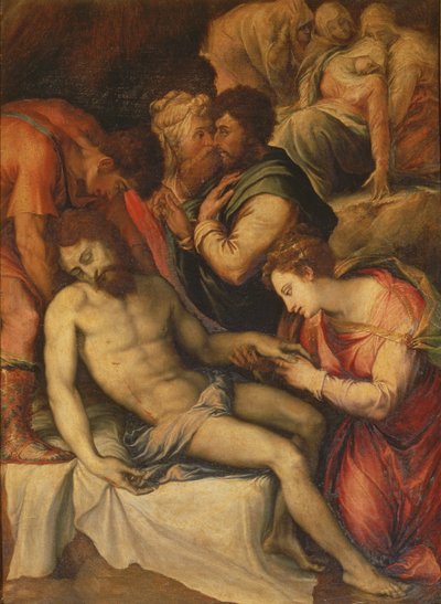 Sestavení Krista od Francesco de Rossi Salviati Cecchino