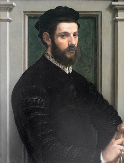 Portrét gentlemana od Francesco de Rossi Salviati Cecchino