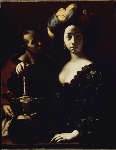Judita a hlava Holoferna (olej na plátně od Francesco del Cairo