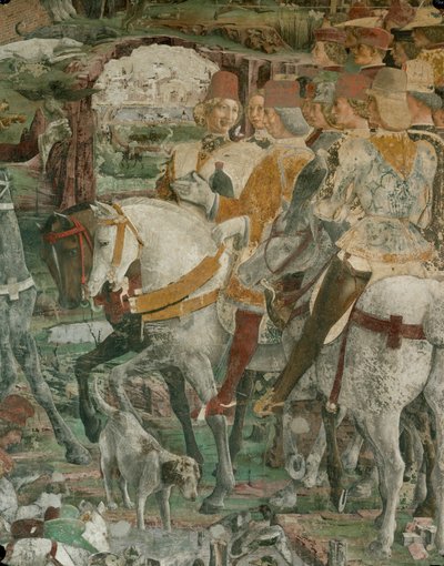 Síň měsíců: (freska) od Francesco del Cossa