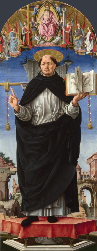 Svatý Vincent Ferrer, c. 1473-1475. od Francesco del Cossa