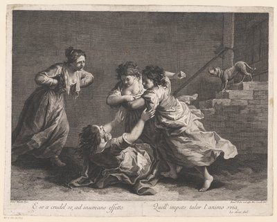 ženy bojující Ženy Fighting (název série) od Francesco del Pedro