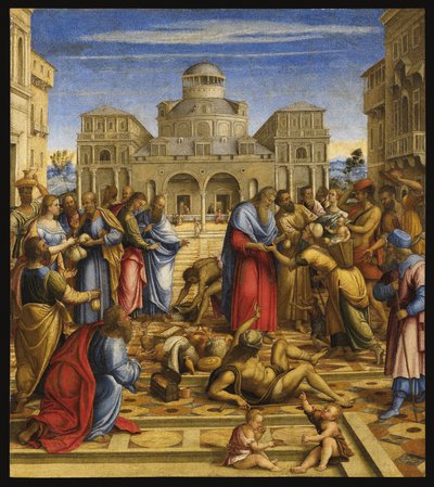 Jana Milosrdného v Alexandrii od Francesco di Bernardo de Vecchi Santacroce