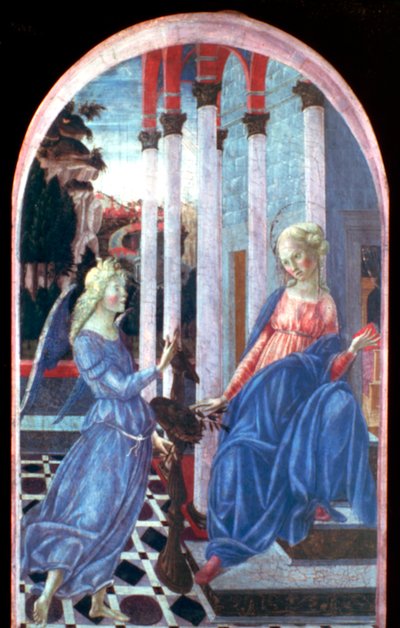 Zvěstování, c1470-1472 od Francesco di Giorgio Martini