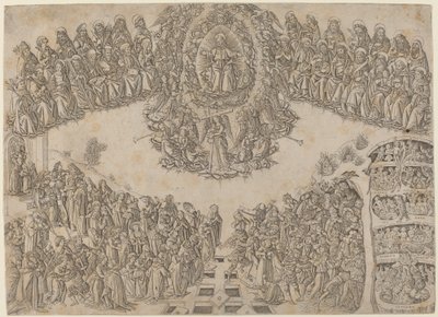 Poslední soud od Francesco di Lorenzo Rosselli after Fra Angelico