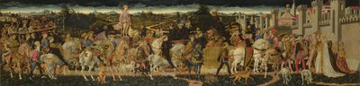 Davidův triumf, c. 1450 od Francesco di Stefano Pesellino