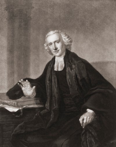 William Romaine. Portrét. (tisk) od Francis (after) Cotes