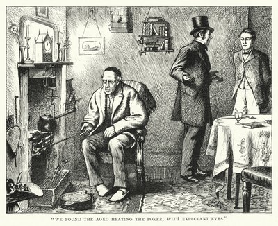 Ilustrace pro Velká očekávání od Charlese Dickense (rytina) od Francis Arthur Fraser
