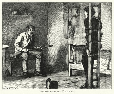 Ilustrace pro Velká očekávání od Charlese Dickense (rytina) od Francis Arthur Fraser