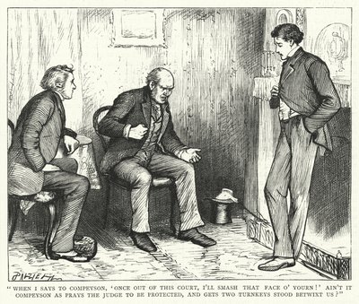 Ilustrace pro Velká očekávání od Charlese Dickense (rytina) od Francis Arthur Fraser