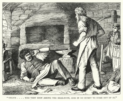 Ilustrace pro Velká očekávání od Charlese Dickense (rytina) od Francis Arthur Fraser