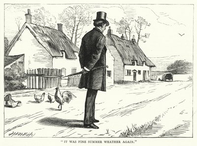 Ilustrace pro Velká očekávání od Charlese Dickense (rytina) od Francis Arthur Fraser