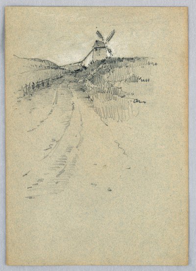 Větrný mlýn od Francis Augustus Lathrop