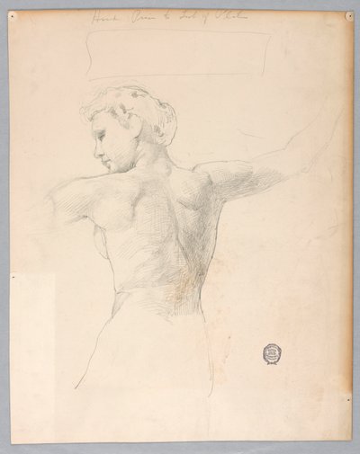 Náčrt pro "Noc" od Francis Augustus Lathrop