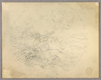 Náčrt obrázků v kruhu od Francis Augustus Lathrop