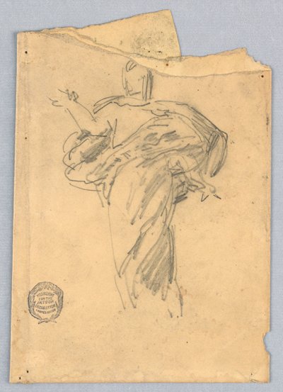 Study for Christ, Chancell of St. Bartholomew, New York od Francis Augustus Lathrop