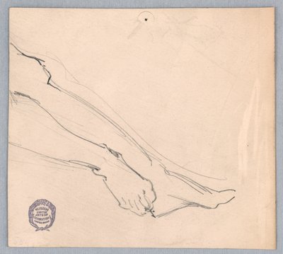 Studie na "Diana a její účastníci mezi souhvězdími" od Francis Augustus Lathrop