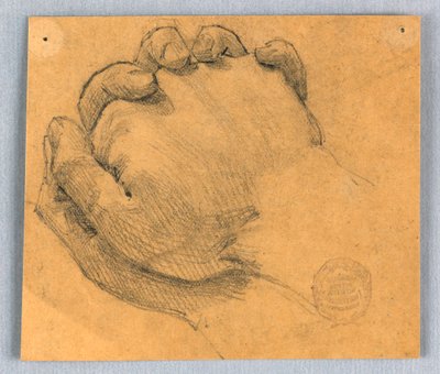 Studie sepjatých rukou od Francis Augustus Lathrop
