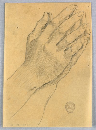 Studium rukou od Francis Augustus Lathrop