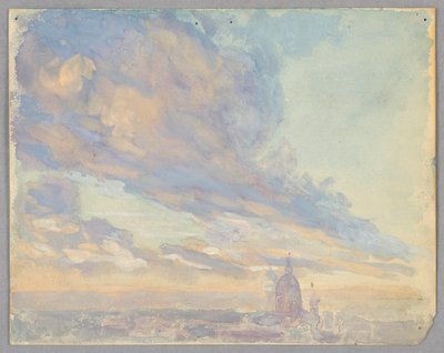 Studie mraků, Řím, Itálie od Francis Augustus Lathrop